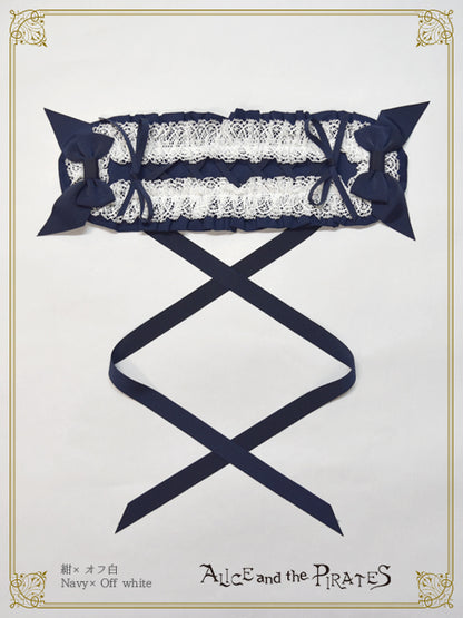 Francesca frill headdress