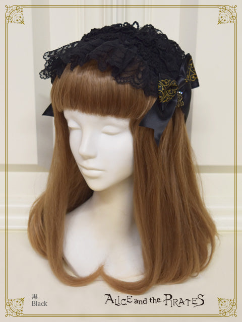 Mystical emotion grosgrain head bow