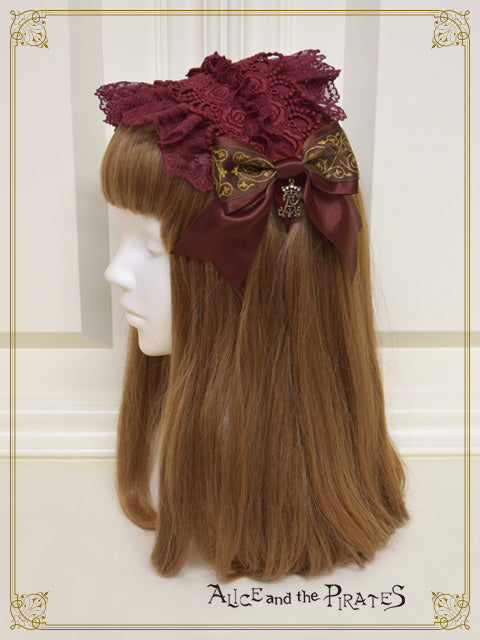 Mystical emotion grosgrain head bow