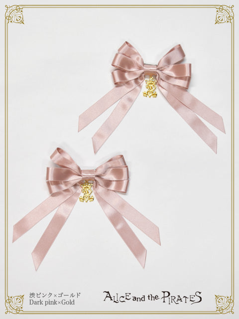  Satin ribbon multiple ribbon clip