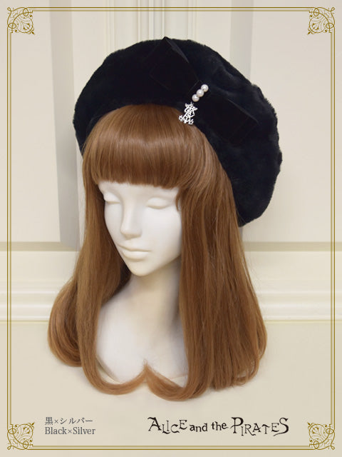 Pearl Fur beret