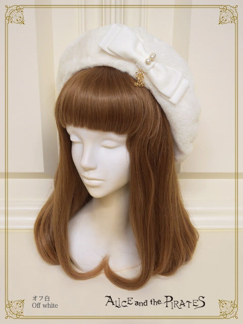 Pearl Fur beret