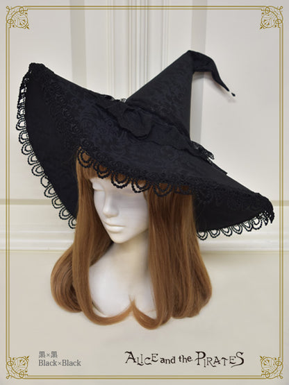 Sweet rose witch hat