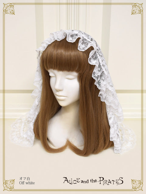 Celsiana lace veil