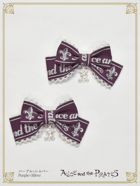  Nostalgic Gift～Nutcracker and my Precious Memories～A/P logo ribbon clip