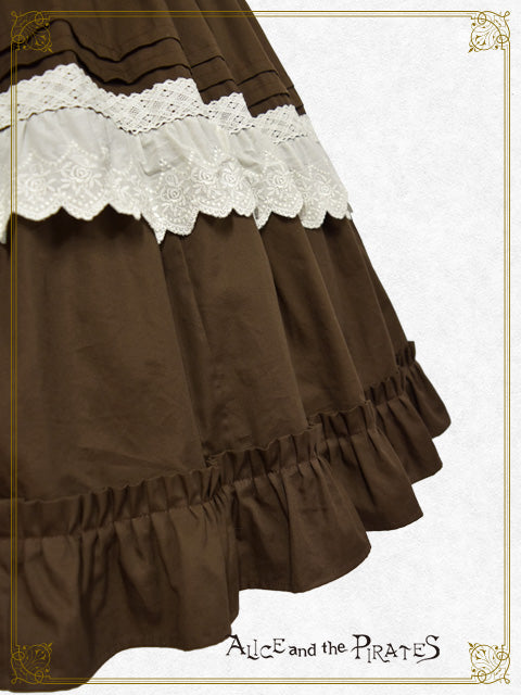 My Dear Doll tiered jumper skirt