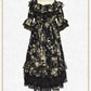 Wonder about you in the silent moonlit night Long one piece dress