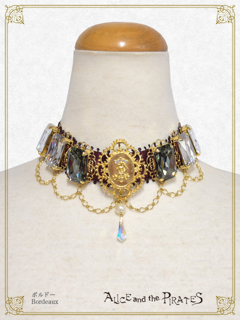 Prince of precious stone jewelry choker