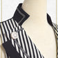 Brilliant Notice from Phantom thief stripe short length vest