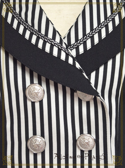 Brilliant Notice～華麗なる怪盗団からの予告状～ストライプショート丈ベスト