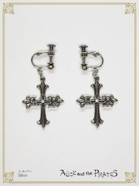 [Pre-order] A/P Cross Earrings