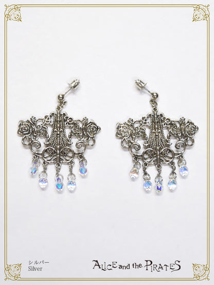 [Pre-order] Chandelier pierced earrings