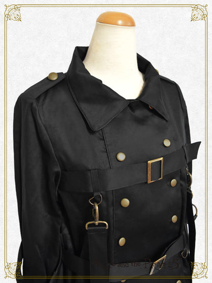 Overshirt with harness belt