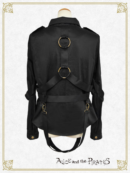 Overshirt with harness belt