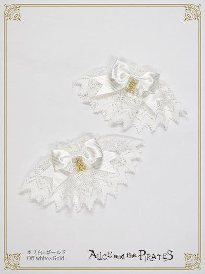 A/P torsion lace sleeve cuffs