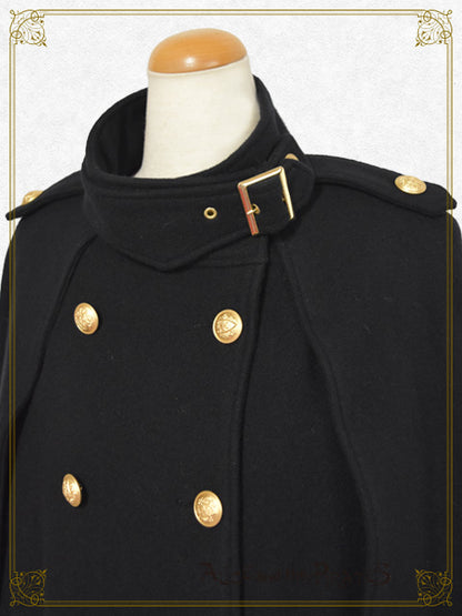 浪漫ひとひらロングマントコート