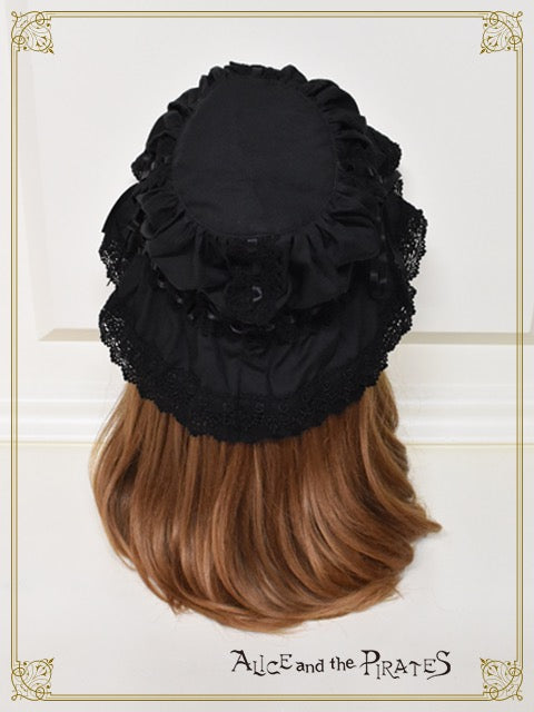 Frill maid cap