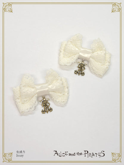 Historia Lace Ribbon Clip