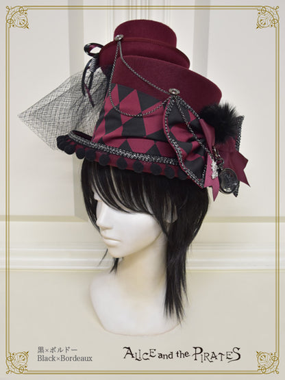 道化師の悪戯 2段シルクハット