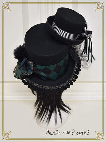 道化師の悪戯 2段シルクハット