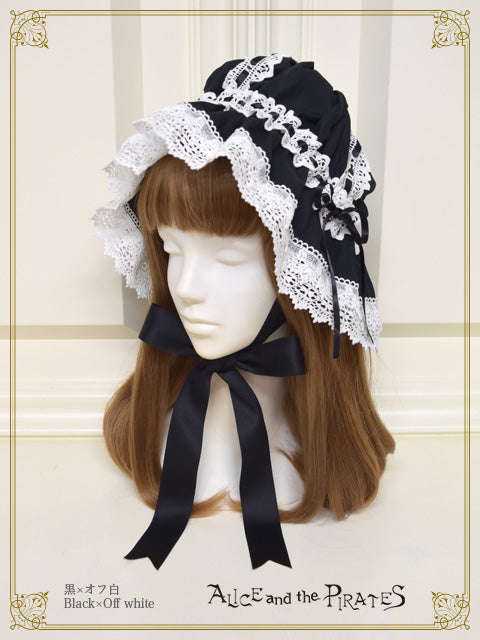 Frill maid cap