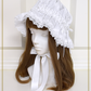 Frill maid cap