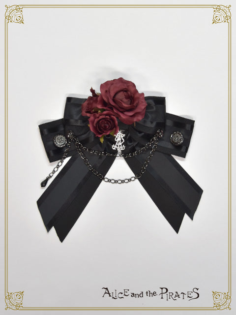 Le petit chaperon noir ribbon clip