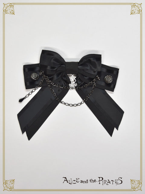 Le petit chaperon noir ribbon clip