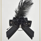 Le petit chaperon noir ribbon clip