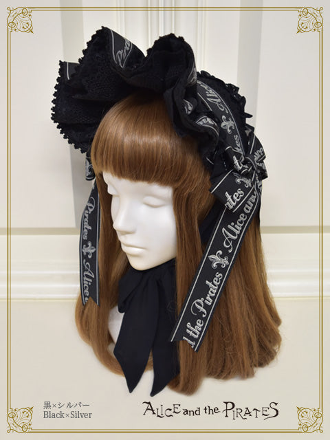 [Pre-order] A/P Cross Ribbon Frill Head Dress