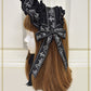 A/P Cross Ribbon Frill Head Dress