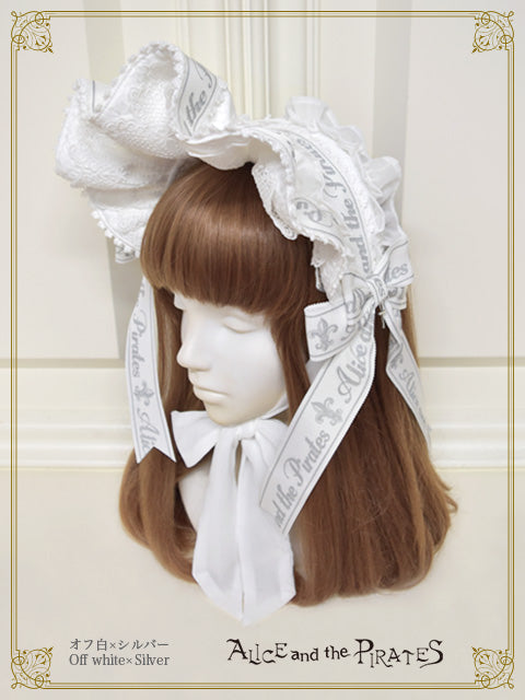 [Pre-order] A/P Cross Ribbon Frill Head Dress