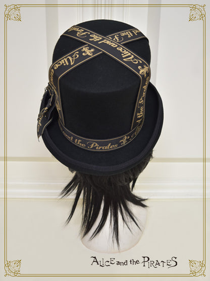 A/P logo ribbon top hat
