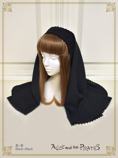 Double faced Saint sister veil