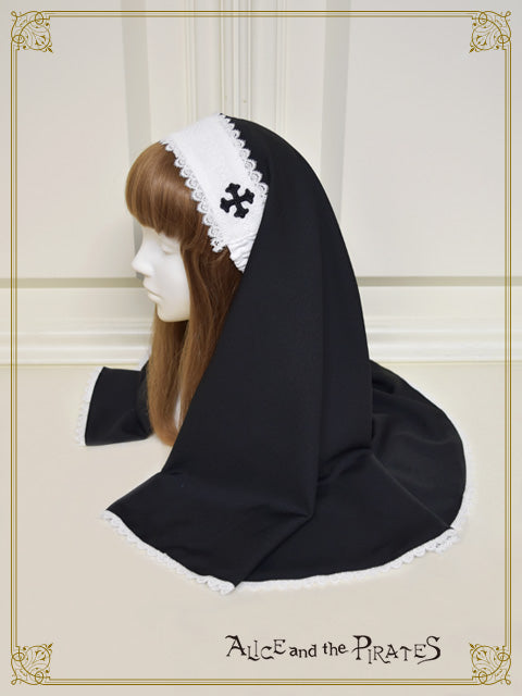 Double faced Saint sister veil