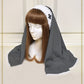 Double faced Saint sister veil