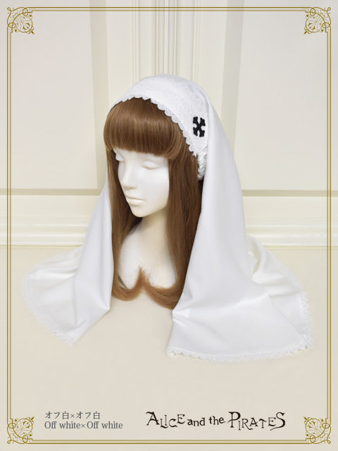 Double faced Saint sister veil