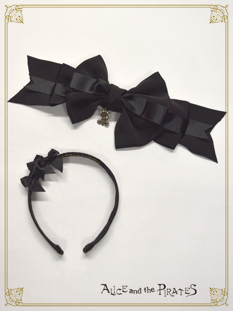 Grosgrain 3-way headband