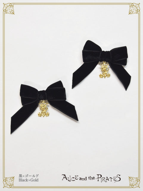 [Pre-order] Velveteen ribbon clip