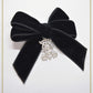 [Pre-order] Velveteen ribbon clip