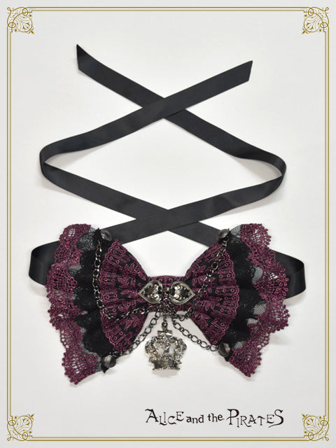 “Build-to-order” Under the Rose～Messenger from Darkness ＆ Rose inscription Series ～  Bow tie