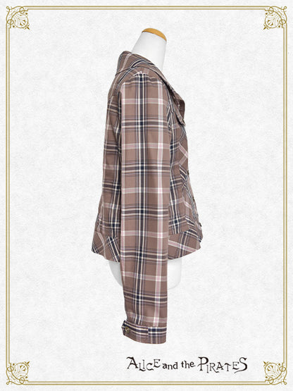 A/Pタータンチェック柄ジャケット