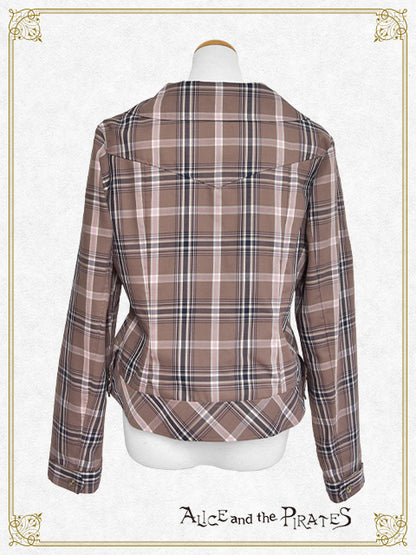 A/Pタータンチェック柄ジャケット