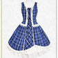 A/P Tartan check jumper skirt