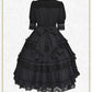 Historia Long Tiered one-piece dress