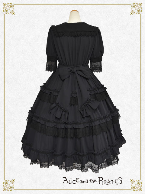 Historia Long Tiered one-piece dress