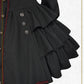 Le petit chaperon noir coat dress with cape