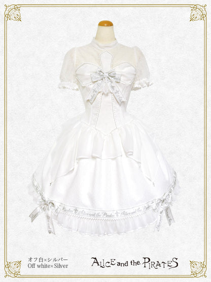 [Pre-order] A/P Cross Ribbon one piece dress