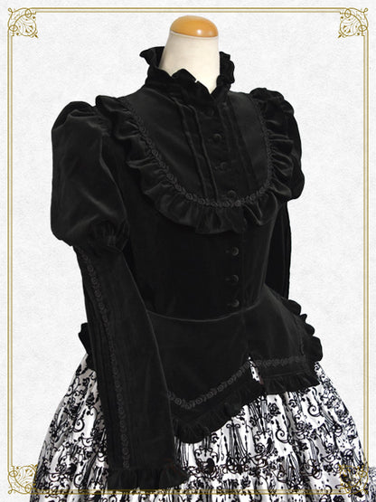 Chandelier-flocky one piece dress