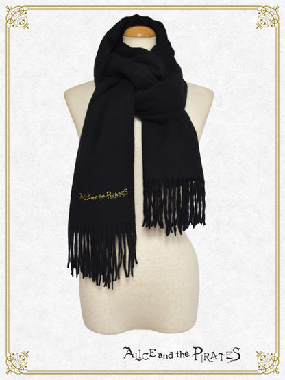 PIRATESロゴ刺繍ストール